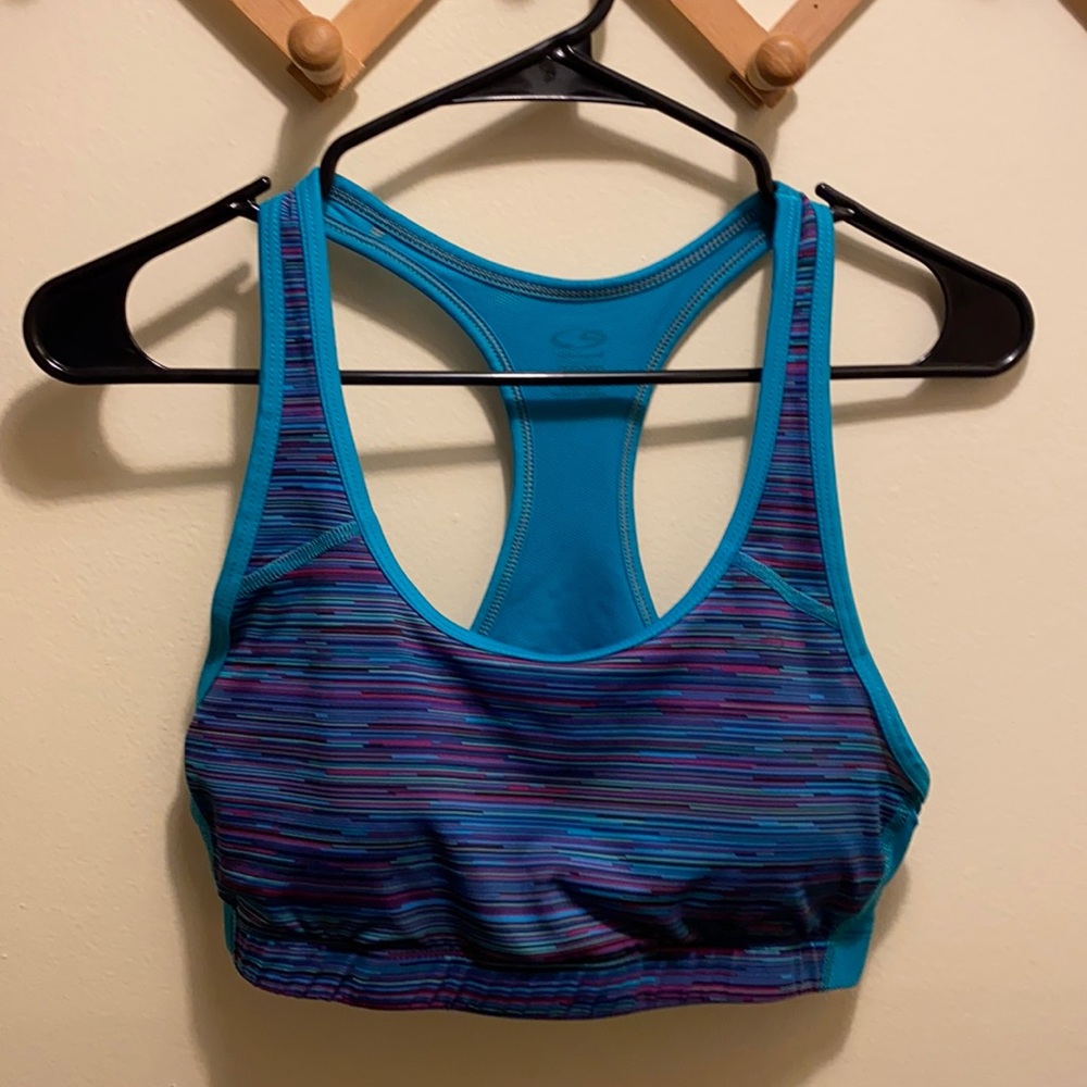 Multicolored Sports Bra